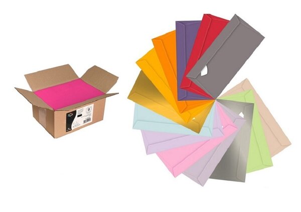 Enveloppe violet 114x162 - Lot de 500