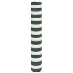 vidaXL Filet brise-vue vert et blanc 1 5x50 m PEHD 75 g/m²