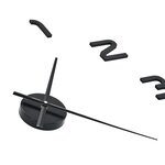 vidaXL Horloge murale 3D Design moderne 100 cm XXL Noir