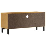 vidaXL Meuble TV FLAM 110x40x50 cm bois massif de pin