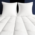 vidaXL Couette en duvet d'hiver 140 x 200 cm