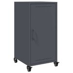 vidaXL Buffet anthracite 36x39x72 cm acier