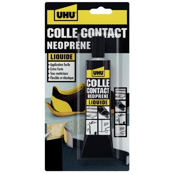 Tube de 42 g de colle liquide contact UHU