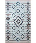Tapis d'intérieur Berbère 120 x 180 cm - Bleu