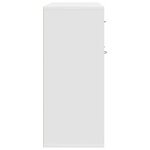 vidaXL Buffet Blanc 88x30x70 cm Bois d'ingénierie