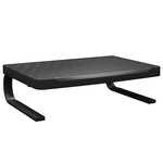vidaXL Support de moniteur Noir 37x28x11 5 cm