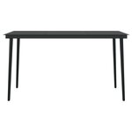 vidaXL Ensemble de salle à manger de jardin avec coussins 7 Pièces Gris