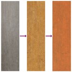 vidaXL Lit surélevé de jardin rouillé 600x80x45 cm acier corten