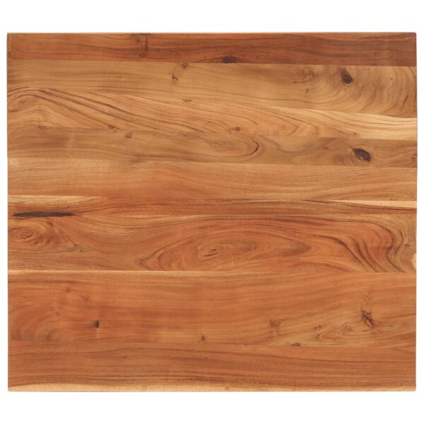 vidaXL Dessus de table 110x80x2 5cm rectangulaire bois massif d'acacia