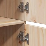 vidaXL Buffet haut 34x40x108 5 cm Bois massif de pin