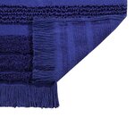 Tapis coton air Alaska - bleu - 140 x 200