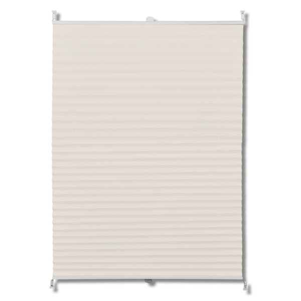 vidaXL Store plissé 40x100 cm Crème