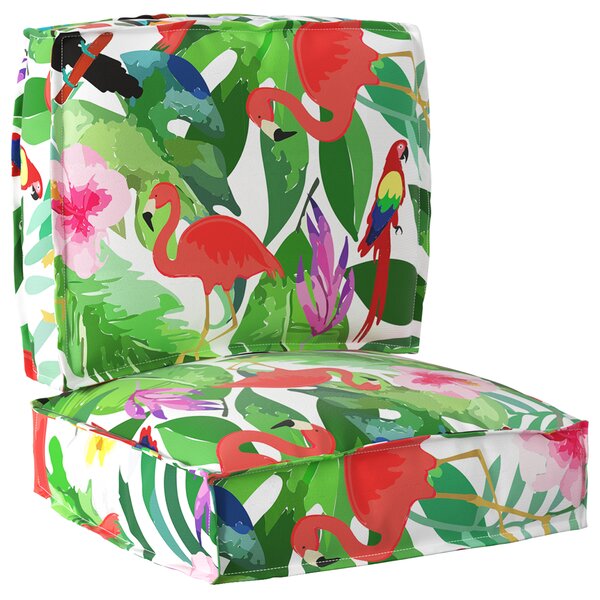 vidaXL Ensemble de coussins palette 2 pièces Multicolore en tissu Oxford