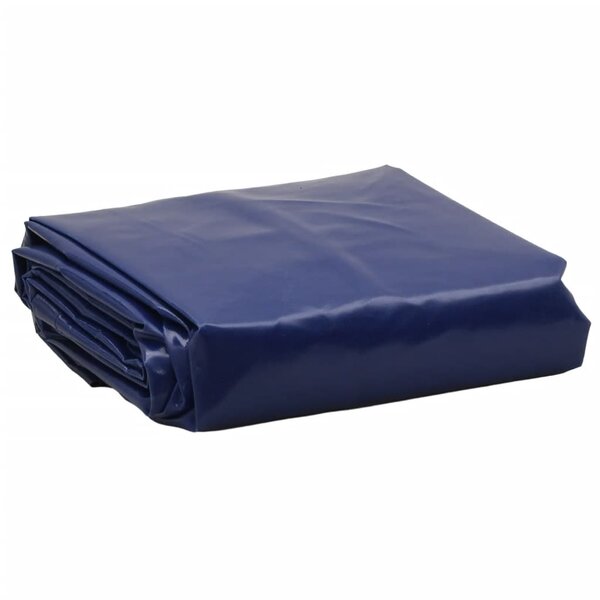 vidaXL Bâche bleu Ø 2 4 m 650 g/m²