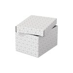 Set de 3 boîtes de rangement & cadeau 200 x255 x150 mm  blanc x 10 esselte