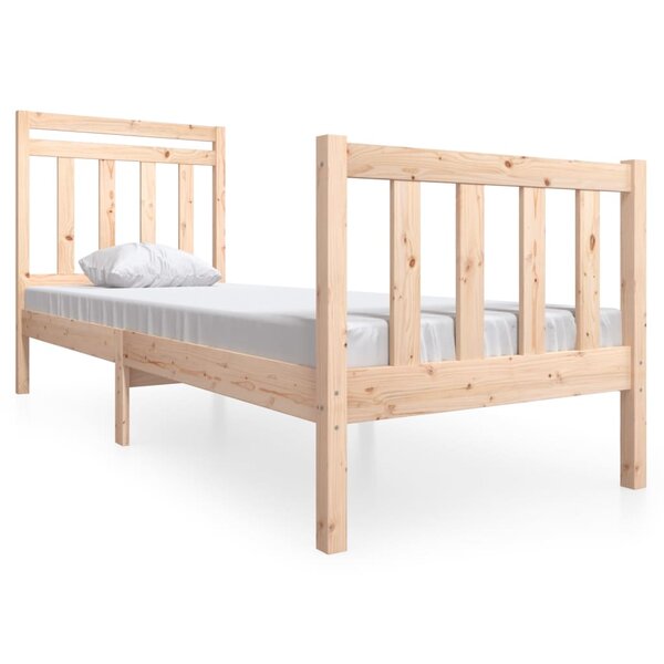 vidaXL Cadre de lit sans matelas bois massif