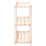 vidaXL Étagères de rangement à 3 niveaux 10 Pièces 80x38x90 cm Pin 150 kg