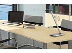 Lampe de bureau LED TERRA 5W Intégré Gris Metal UNILUX