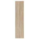 vidaXL Armoire à chaussures Chêne sonoma 63x24x103cm Bois d'ingénierie
