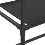 vidaXL Support de rangement au-dessus lave-linge 3 niveaux 69x28x169cm