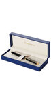 Waterman hemisphere stylo roller  noir brillant  recharge noire pointe fine  coffret cadeau