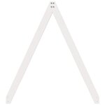 vidaXL Toit de lit pour enfants 209x95 5x88 cm bois de pin massif