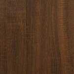 vidaXL Armoire de bain chêne marron 58x33x60 cm bois d'ingénierie