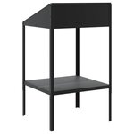 vidaXL Support pour plantes anthracite 56 5x54 5x100cm acier galvanisé