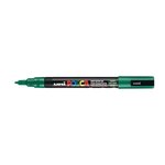 Marqueur pointe conique fine pc3m 0 9 - 1 3mm vert foncé x 3 POSCA
