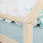 Lit tipi enfant TAHUKA 80 x 160 bleu marine