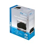 ProPlus Housse de vélo pour 2 vélos sur porte-bagages sur timon