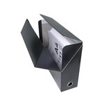 Boite Transfert Dos 90mm Iderama - Noir - X 5 - Exacompta