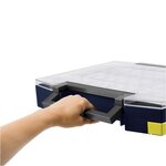 Mallette de rangement avec 9 inserts boxxser 55 4x4 raaco 138277