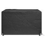 vidaXL Housses de salon de jardin 2 Pièces 8 œillets 132x132x80 cm carré