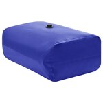 vidaXL Réservoir d'eau avec robinet pliable 500 L PVC