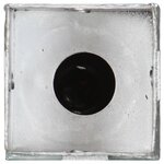 vidaXL Piquets au sol 2 Pièces Argenté 8x8x57 cm Acier galvanisé