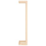 vidaXL Porte-serviette 23x18x90 cm Bois de pin massif