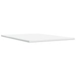 vidaXL Sommier à lattes de lit et matelas Gris clair 140x200cm Velours