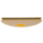 vidaXL Tapis d'escalier autocollants aspect sisal 15 Pièces 65x21x4 cm