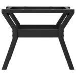 vidaXL Pieds de table basse cadre en Y 40x40x33 cm acier
