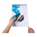 Boite 25 Reliures Spirales Plastique 6mm - Noir - Exacompta