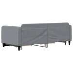 vidaXL Lit de jour avec gigogne et tiroirs sans matelas 90x200 cm