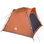 vidaXL Tente de camping 4 personnes libération rapide imperméable