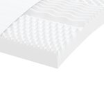 vidaXL Lit de jour avec lit gigogne et matelas bleu 100x200 cm velours