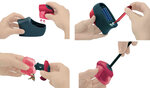 Taille-crayon électrique Turbo Twist Noir/rouge MAPED