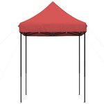 vidaXL Tente de réception pliable escamotable bordeaux 200x200x306 cm
