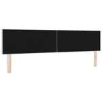 vidaXL Tête de lit LED Capitonnée Gris clair 100 cm Velours