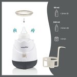 Babymoov chauffe-biberon tulip 300 w blanc