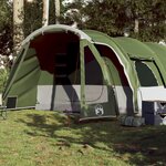 vidaXL Tente familiale tunnel 8 personnes vert imperméable