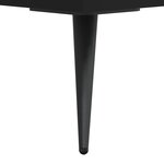 vidaXL Meuble TV noir 150x36x30 cm bois d'ingénierie